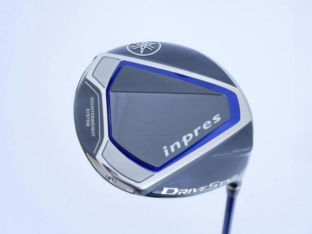 Driver : Yamaha : ไดรเวอร์ Yamaha Inpres DriveStar (รุ่นล่าสุด ปี 2023 ตีไกล ตีมันมากๆ) Loft 10.5 ก้าน Fujikura Speeder NX M423d Flex R