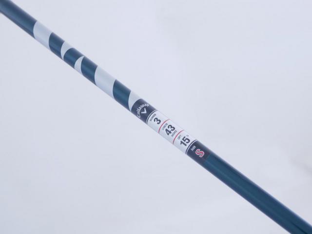 Fairway Wood : callaway : **ของใหม่ ยังไม่แกะพลาสติก** หัวไม้ 3 Callaway ELYTE (รุ่นล่าสุด ปี 2025) Loft 15 ก้าน Fujikura VENTUS 5 Flex S