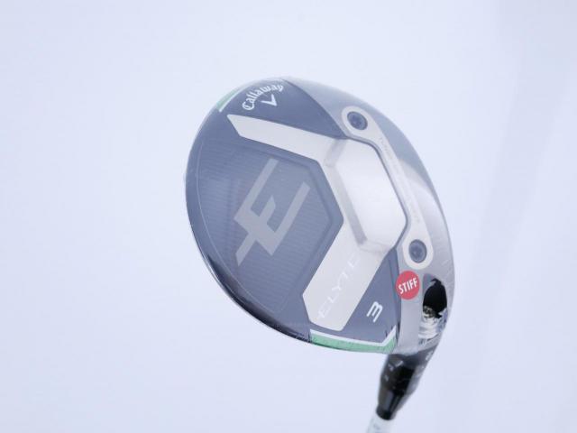 Fairway Wood : callaway : **ของใหม่ ยังไม่แกะพลาสติก** หัวไม้ 3 Callaway ELYTE (รุ่นล่าสุด ปี 2025) Loft 15 ก้าน Mitsubishi TENSEI 60 Flex S