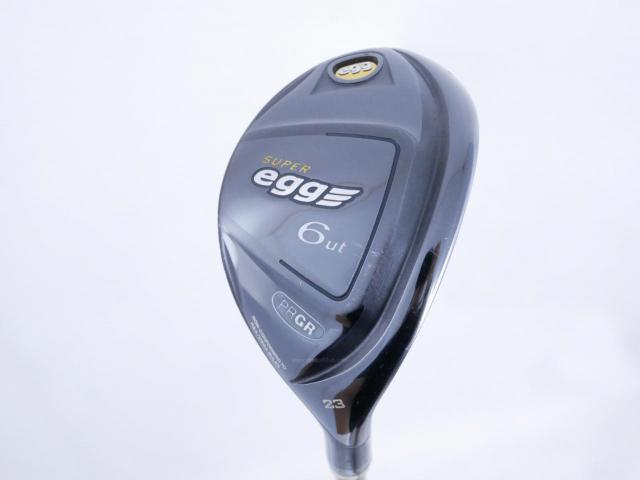 Fairway Wood : PRGR : ไม้กระเทย PRGR Super Egg (หน้าเด้งเกินกฏ COR 0.84 ออกปี 2018 หายากมาก) Loft 23 ก้าน M-37 Flex R