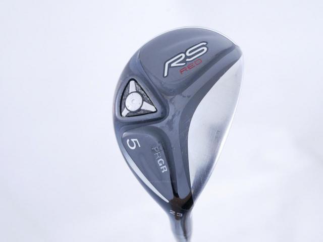 Fairway Wood : PRGR : ไม้กระเทย PRGR RS Red (รุ่นปี 2021) Loft 23 ก้านกราไฟต์ Fujikura Speeder Evolution Flex R2