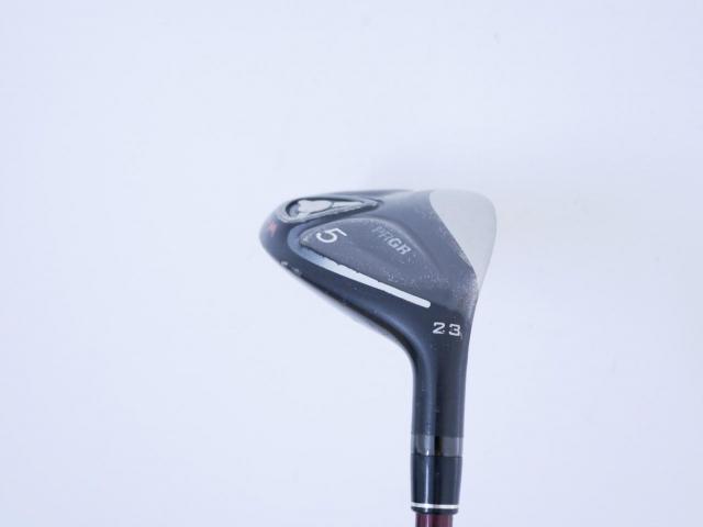 Fairway Wood : PRGR : ไม้กระเทย PRGR RS Red (รุ่นปี 2021) Loft 23 ก้านกราไฟต์ Fujikura Speeder Evolution Flex R