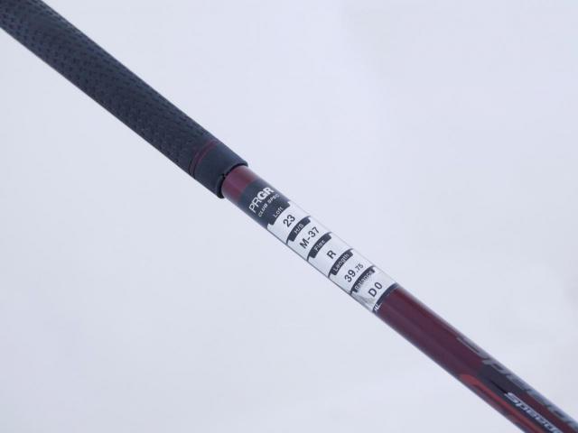 Fairway Wood : PRGR : ไม้กระเทย PRGR RS Red (รุ่นปี 2021) Loft 23 ก้านกราไฟต์ Fujikura Speeder Evolution Flex R