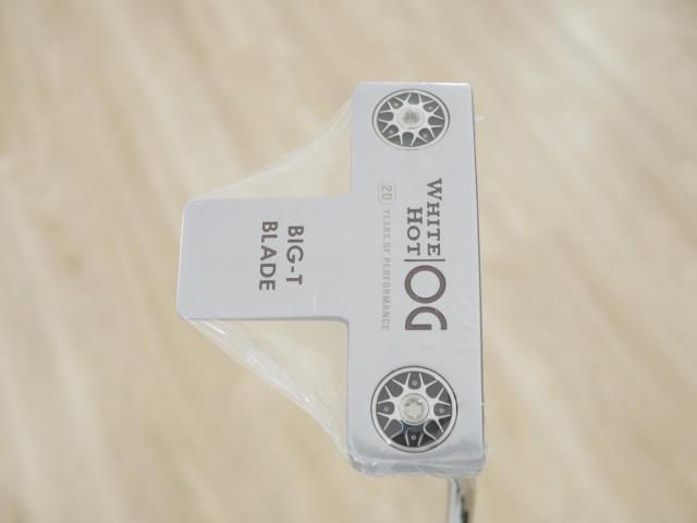 Putter : All : **ของใหม่ ยังไม่แกะพลาสติก** พัตเตอร์ Odyssey White Hot OG BIG-T BLADE ก้าน Stroke LAB ยาว 34 นิ้ว