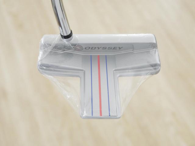 Putter : All : **ของใหม่ ยังไม่แกะพลาสติก** พัตเตอร์ Odyssey White Hot OG BIG-T BLADE ก้าน Stroke LAB ยาว 34 นิ้ว