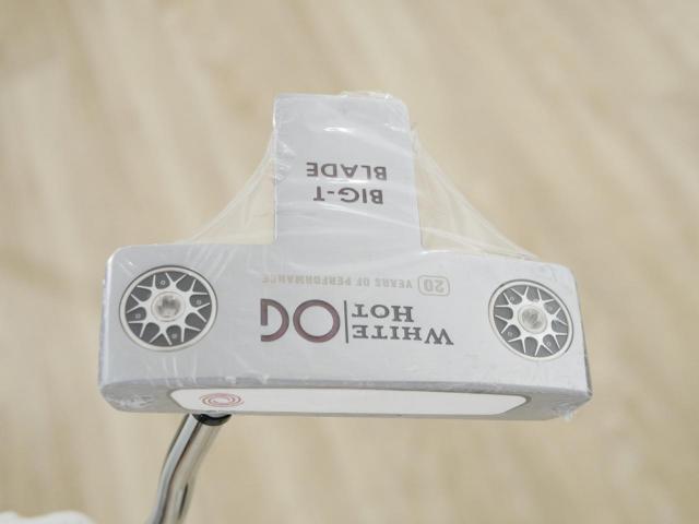 Putter : All : **ของใหม่ ยังไม่แกะพลาสติก** พัตเตอร์ Odyssey White Hot OG BIG-T BLADE ก้าน Stroke LAB ยาว 33 นิ้ว
