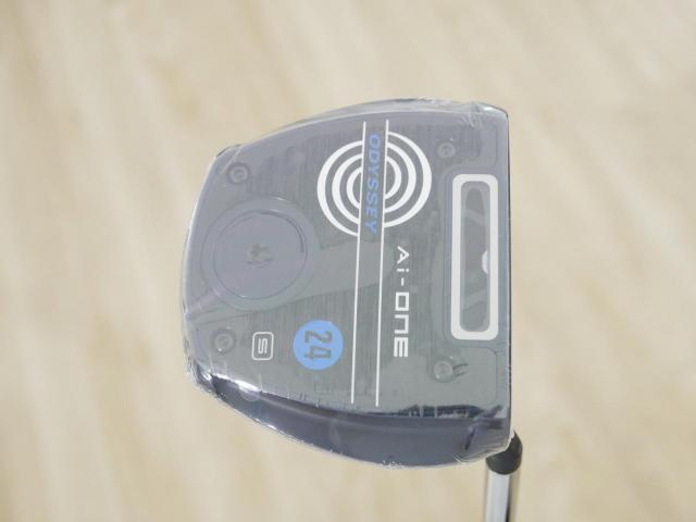 Putter : All : **ของใหม่ ยังไม่แกะพลาสติก** พัตเตอร์ Odyssey Ai-ONE 24 S (รุ่นล่าสุด ออกปี 2024) ก้าน Stroke LAB 90 ยาว 33 นิ้ว