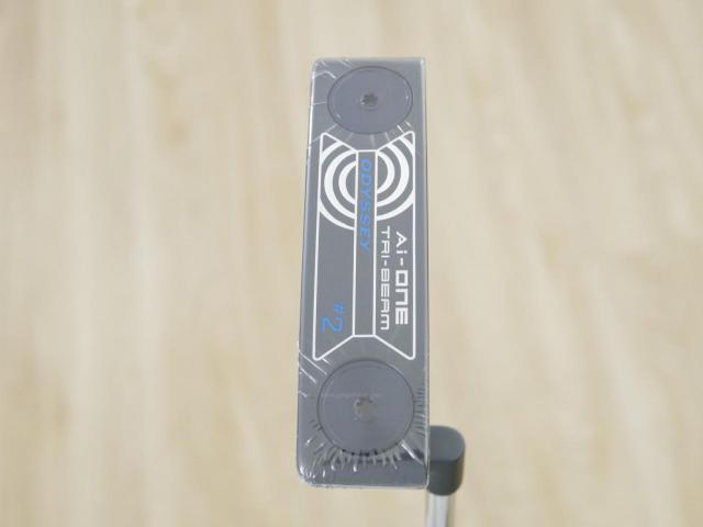 Putter : All : **ของใหม่ ยังไม่แกะพลาสติก** พัตเตอร์ Odyssey Ai-ONE TRI-BEAM #2 (รุ่นล่าสุด ออกปี 2024) ก้าน Stroke LAB 90 ยาว 33 นิ้ว