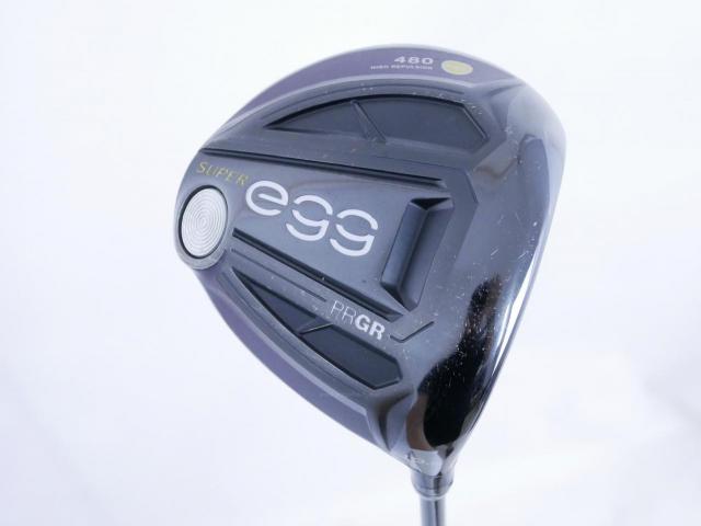 Driver : PRGR : ไดรเวอร์ PRGR Super EGG 480cc. (ปี 2021 หน้าเด้งเกินกฏ ตีไกลมาก) Loft 10.5 Flex R (M-37)