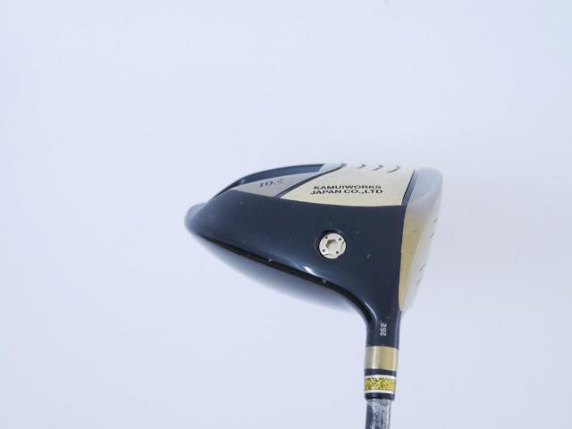 Driver : Kamuiworks : Kamuiworks KM-300 Gold (ปี 2018 หน้าเด้งเกินกฏ มีสปริงข้างใน) Loft 10.5 ก้าน Mitsubishi Bassara GG33 Flex R
