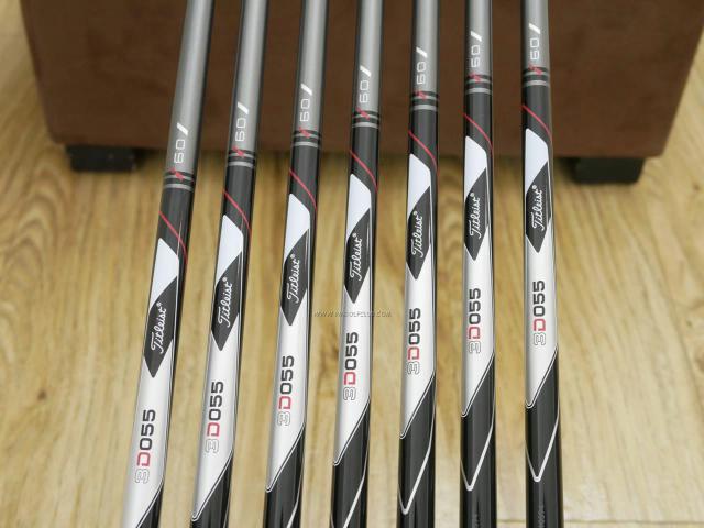 Iron set : Titleist : ชุดเหล็ก Titleist T300 (รุ่นล่าสุด ปี 2022) มีเหล็ก 4-Pw (7 ชิ้น) ก้านกราไฟต์ Titleist 3D055 60 Flex SR