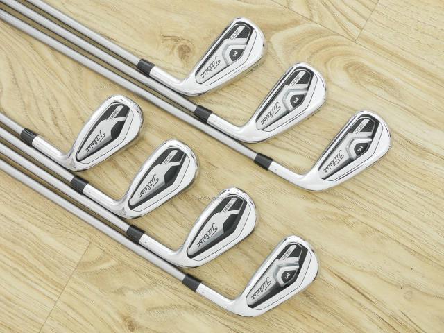 Iron set : Titleist : ชุดเหล็ก Titleist T300 (รุ่นล่าสุด ปี 2022) มีเหล็ก 4-Pw (7 ชิ้น) ก้านกราไฟต์ Titleist 3D055 60 Flex SR