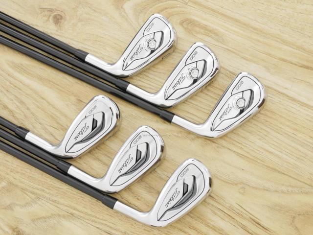 Iron set : Titleist : ชุดเหล็ก Titleist T200 (รุ่นปี 2020) มีเหล็ก 5-Pw (6 ชิ้น) ก้านกราไฟต์ Mitsubishi KUROKAGE 60i Flex R