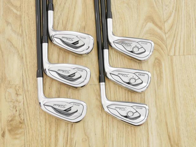 Iron set : Titleist : ชุดเหล็ก Titleist T200 (รุ่นปี 2020) มีเหล็ก 5-Pw (6 ชิ้น) ก้านกราไฟต์ Mitsubishi KUROKAGE 60i Flex R