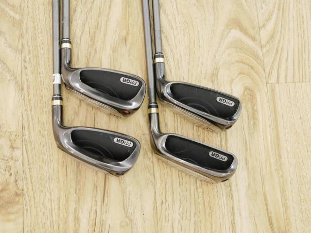 Iron set : PRGR : ชุดเหล็กกระเทย PRGR Egg PC-01 มีเหล็ก 6-9 (4 ชิ้น) ก้านกราไฟต์ Flex R (M-37)