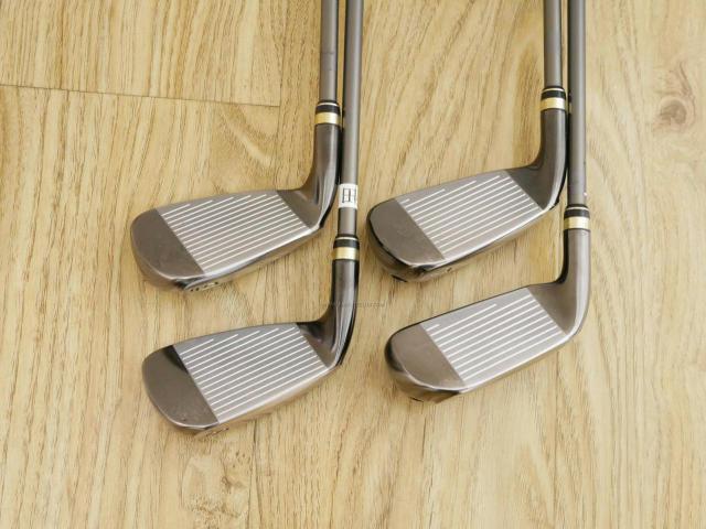 Iron set : PRGR : ชุดเหล็กกระเทย PRGR Egg PC-01 มีเหล็ก 6-9 (4 ชิ้น) ก้านกราไฟต์ Flex R (M-37)