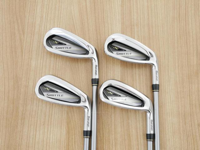 Iron set : Maruman : ชุดเหล็ก Maruman Shuttle Type X (ออกปี 2020 ตีง่าย ไกลสุดๆๆๆๆ) มีเหล็ก 7-Pw (4 ชิ้น) ก้านกราไฟต์ Mitsubishi Flex SR