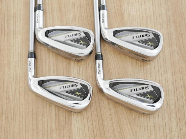 Iron set : Maruman : ชุดเหล็ก Maruman Shuttle Type X (ออกปี 2020 ตีง่าย ไกลสุดๆๆๆๆ) มีเหล็ก 7-Pw (4 ชิ้น) ก้านกราไฟต์ Mitsubishi Flex SR