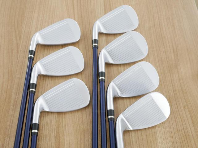 Iron set : Yamaha : ชุดเหล็ก Yamaha Inpres UD+2 (ออกปี 2021 ตีไกลที่สุด ไกลกว่าเหล็กทั่วไป 2 เบอร์ หน้าเด้ง COR 0.822) มีเหล็ก 7-Pw,Aw,As,Sw (7 ชิ้น) ก้านกราไฟต์ Fujikura Air Speeder M421i Flex R