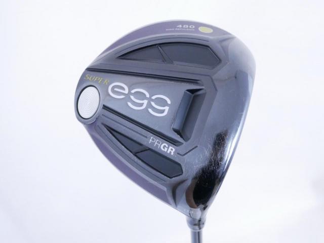 Driver : PRGR : ไดรเวอร์ PRGR Super EGG 480cc. (ปี 2021 หน้าเด้งเกินกฏ ตีไกลมาก) Loft 10.5 Flex R (M-37)