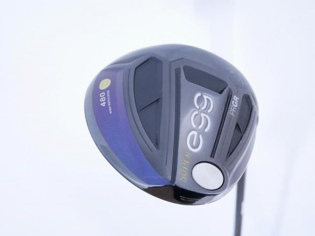 Driver : PRGR : ไดรเวอร์ PRGR Super EGG 480cc. (ปี 2021 หน้าเด้งเกินกฏ ตีไกลมาก) Loft 10.5 Flex R (M-37)