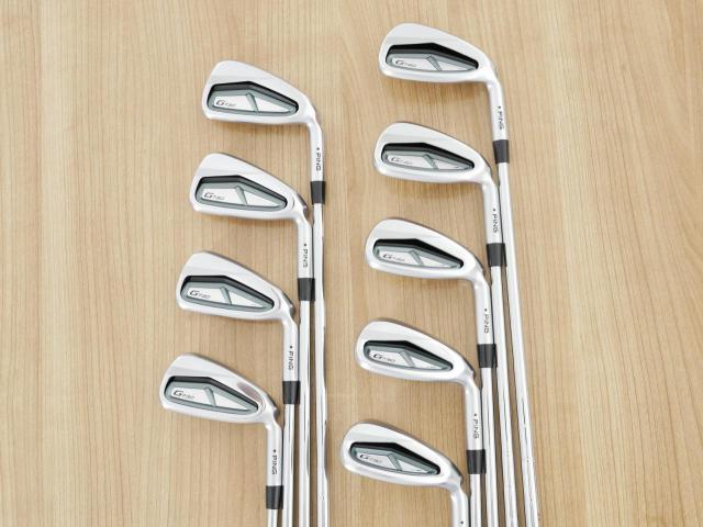 Iron set : Ping : ชุดเหล็ก Ping G730 (รุ่นล่าสุด ปี 2024 Japan Spec. ใบใหญ่ ง่ายที่สุด ไกลที่สุดของ Ping) มีเหล็ก 5-Pw,Aw,50,56 (9 ชิ้น) ก้านเหล็ก NS Pro Modus 105 Flex S