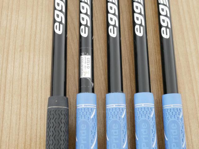 Lady club : All : ชุดเหล็กกระเทย PRGR New Egg Iron (รุ่นปี 2017 ตีง่ายและไกลมาก) มีเหล็ก 7-Pw,As (5 ชิ้น) ก้านกราไฟต์ Flex L (M-30)