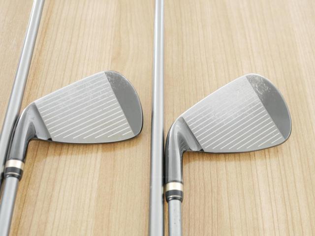 Lady club : All : ชุดเหล็กกระเทย PRGR New Egg Iron (รุ่นปี 2017 ตีง่ายและไกลมาก) มีเหล็ก 7-Pw,As (5 ชิ้น) ก้านกราไฟต์ Flex L (M-30)