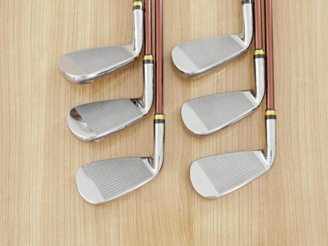 Iron set : Maruman : ชุดเหล็ก Maruman Majesty Prestigio X (รุ่นท๊อปสุด ปี 2020 หน้าเด้ง ตีไกลมาก ของใหม่ 1.2 แสนบาท) มีเหล็ก 6-10,Pw (6 ชิ้น เทียบเท่า 5-Pw) ก้านกราไฟต์ Flex R2