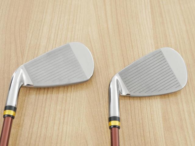 Iron set : Maruman : ชุดเหล็ก Maruman Majesty Prestigio X (รุ่นท๊อปสุด ปี 2020 หน้าเด้ง ตีไกลมาก ของใหม่ 1.2 แสนบาท) มีเหล็ก 6-10,Pw (6 ชิ้น เทียบเท่า 5-Pw) ก้านกราไฟต์ Flex R2