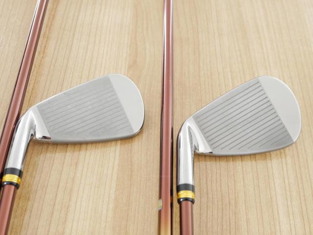 Iron set : Maruman : ชุดเหล็ก Maruman Majesty Prestigio X (รุ่นท๊อปสุด ปี 2020 หน้าเด้ง ตีไกลมาก ของใหม่ 1.2 แสนบาท) มีเหล็ก 6-10,Pw (6 ชิ้น เทียบเท่า 5-Pw) ก้านกราไฟต์ Flex R2