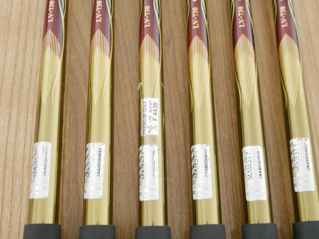 Iron set : Maruman : ชุดเหล็ก Maruman Majesty Prestigio X (รุ่นท๊อปสุด ปี 2020 หน้าเด้ง ตีไกลมาก ของใหม่ 1.2 แสนบาท) มีเหล็ก 6-10,Pw (6 ชิ้น เทียบเท่า 5-Pw) ก้านกราไฟต์ Flex R2