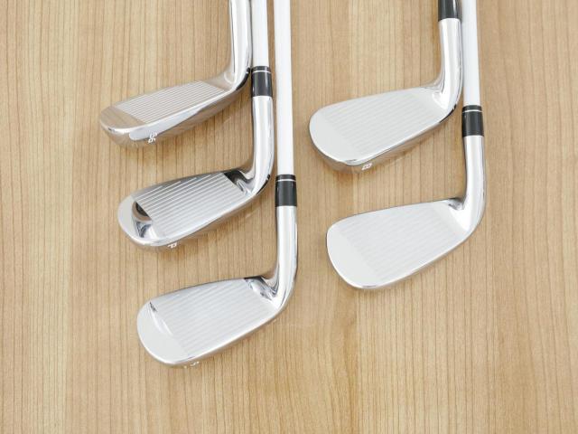 Lady club : All : ชุดเหล็ก Callaway Paradym Max Fast (ออกปี 2023 ตีง่ายสุด ไกลสุดของ Callaway Japan Spec.) มีเหล็ก 7-Pw,56 (5 ชิ้น) ก้านกราไฟต์ Mitsubishi ELDIO 40 Flex A (Lady)