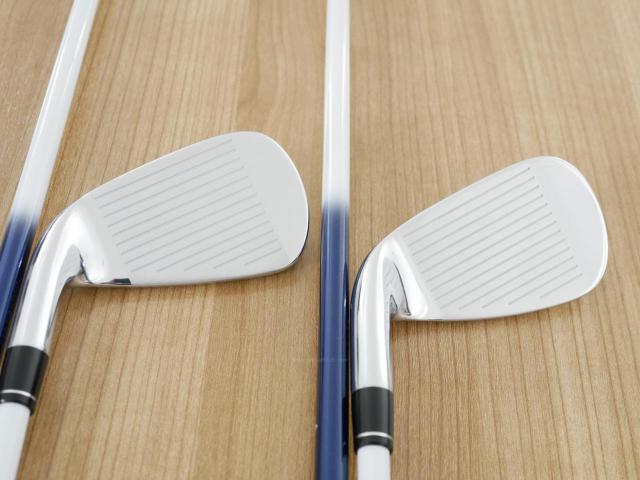 Lady club : All : ชุดเหล็ก Callaway Paradym Max Fast (ออกปี 2023 ตีง่ายสุด ไกลสุดของ Callaway Japan Spec.) มีเหล็ก 7-Pw,56 (5 ชิ้น) ก้านกราไฟต์ Mitsubishi ELDIO 40 Flex A (Lady)