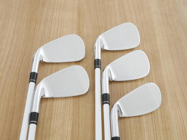 Lady club : All : ชุดเหล็ก Callaway Paradym Max Fast (ออกปี 2023 ตีง่ายสุด ไกลสุดของ Callaway Japan Spec.) มีเหล็ก 7-Pw,56 (5 ชิ้น) ก้านกราไฟต์ Mitsubishi ELDIO 40 Flex A (Lady)