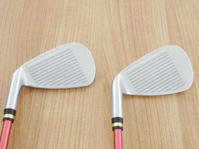 Lady club : All : ชุดเหล็ก Honma Beres IE-05 Lady (รุ่นปี 2017 ตีง่าย นุ่มเบาสบายมาก) มีเหล็ก 6-11,Sw (7 ชิ้น) ก้าน ARMRQ ∞ (39) Flex L (2 ดาว)