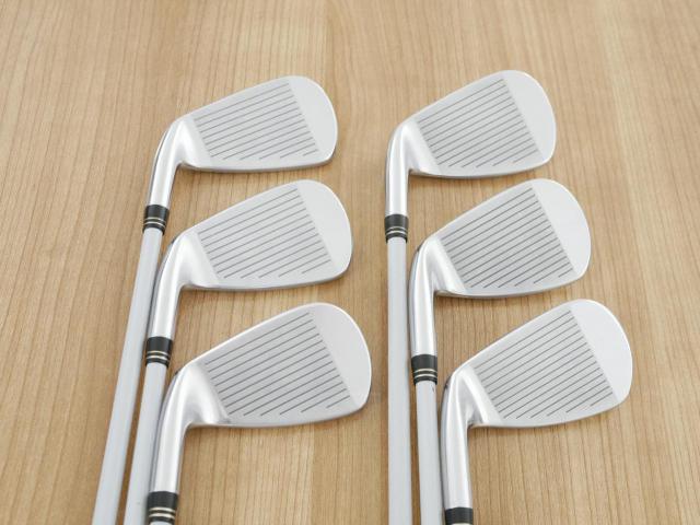 Iron set : Fourteen : ชุดเหล็ก Fourteen TC-404 (ปี 2018 ใบใหญ่ ตีไกลมาก เหล็ก 7 Loft 28) มีเหล็ก 6-Pw,Aw (6 ชิ้น) ก้านกราไฟต์ Flex R