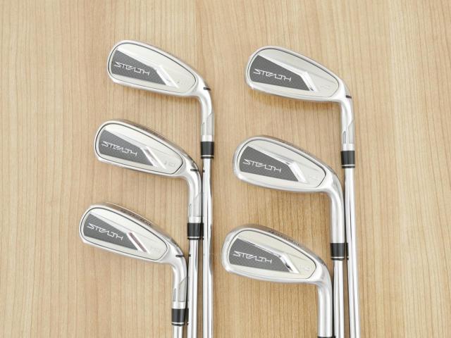 Iron set : Taylormade : ชุดเหล็ก Taylormade Stealth HD (ออกปี 2022 Japan Spec. ใบใหญ่มาก ตีง่ายสุดๆ) มีเหล็ก 5-Pw (6 ชิ้น) ก้านเหล็ก KBS Max MT 85 Flex S