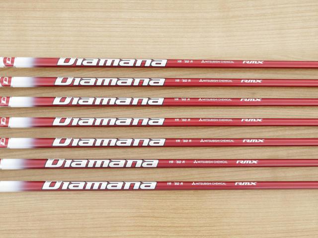 Iron set : Yamaha : ชุดเหล็ก Yamaha RMX VD40 (ออกปี 2022 ตีไกลและง่ายมากๆๆ ค่า MOI สูงสุด) มีเหล็ก 6-Pw,Aw,Sw (7 ชิ้น) ก้านกราไฟต์ Mitsubishi Diamana YR i50 Flex R