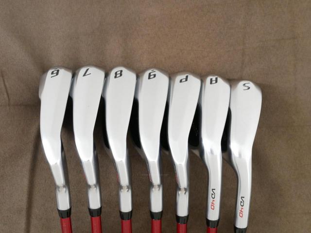 Iron set : Yamaha : ชุดเหล็ก Yamaha RMX VD40 (ออกปี 2022 ตีไกลและง่ายมากๆๆ ค่า MOI สูงสุด) มีเหล็ก 6-Pw,Aw,Sw (7 ชิ้น) ก้านกราไฟต์ Mitsubishi Diamana YR i50 Flex R