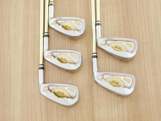 Iron set : Honma : ชุดเหล็ก Honma Beres IS-05 Forged (ปี 2017) มีเหล็ก 6-10 (5 ชิ้น ) ก้าน ARMRQ ∞ (48) Flex SR (2 ดาว)