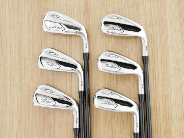 Iron set : Titleist : ชุดเหล็ก Titleist AP1 718 (ออกปี 2018) มีเหล็ก 5-Pw (6 ชิ้น) ก้านกราไฟต์ Fujikura MCI 60 Flex S