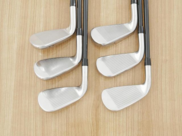 Iron set : Titleist : ชุดเหล็ก Titleist AP1 718 (ออกปี 2018) มีเหล็ก 5-Pw (6 ชิ้น) ก้านกราไฟต์ Fujikura MCI 60 Flex S