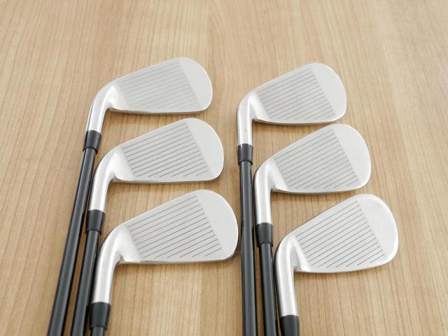 Iron set : Titleist : ชุดเหล็ก Titleist AP1 718 (ออกปี 2018) มีเหล็ก 5-Pw (6 ชิ้น) ก้านกราไฟต์ Fujikura MCI 60 Flex S