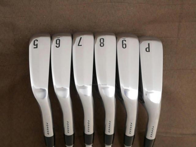 Iron set : Other Brand : ชุดเหล็ก Srixon ZX5 MK II Forged (รุ่นใหม่ล่าสุด ปี 2023) มีเหล็ก 5-Pw (6 ชิ้น) ก้านเหล็ก NS Pro 950 NEO DST Flex R