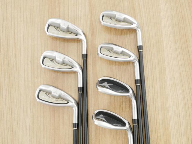 Iron set : Tsuruya : ชุดเหล็ก Tsuruya AXEL XP MM (หน้าเด้ง เบา อ่อน เหมาะกับซีเนียร์) มีเหล็ก 7-Pw,Aw,As,Sw (7 ชิ้น) ก้านกราไฟต์ Flex R