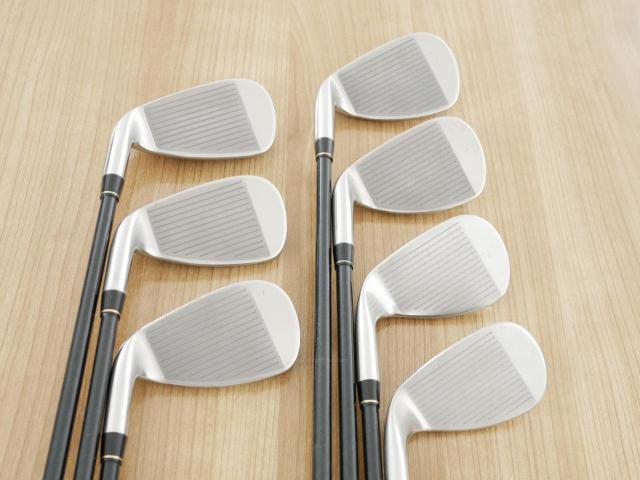 Iron set : Tsuruya : ชุดเหล็ก Tsuruya AXEL XP MM (หน้าเด้ง เบา อ่อน เหมาะกับซีเนียร์) มีเหล็ก 7-Pw,Aw,As,Sw (7 ชิ้น) ก้านกราไฟต์ Flex R