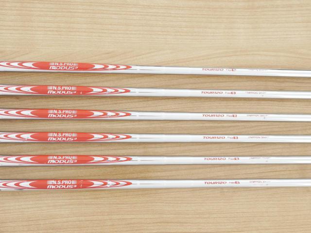 Iron set : Other Brand : ชุดเหล็ก Srixon Z765 Forged มีเหล็ก 5-Pw (6 ชิ้น) ก้านเหล็ก NS Pro Modus 120 Flex S