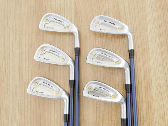 Iron set : Honma : ชุดเหล็ก Honma TwinMarks TM-202 มีเหล็ก 6-11 (6 ชิ้น) ก้านกราไฟต์ Flex R