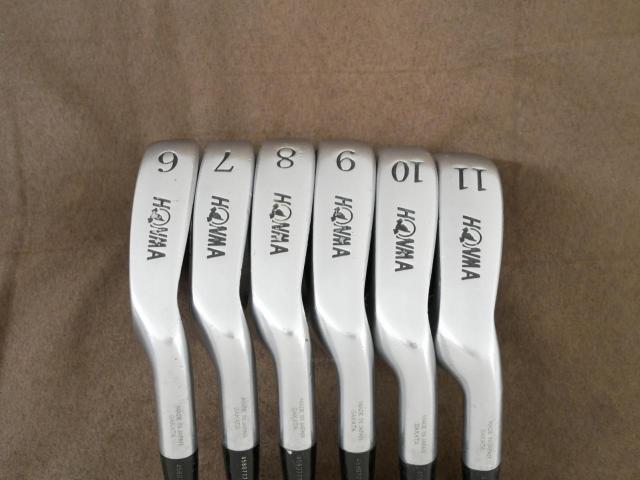 Iron set : Honma : ชุดเหล็ก Honma TwinMarks TM-202 มีเหล็ก 6-11 (6 ชิ้น) ก้านกราไฟต์ Flex R